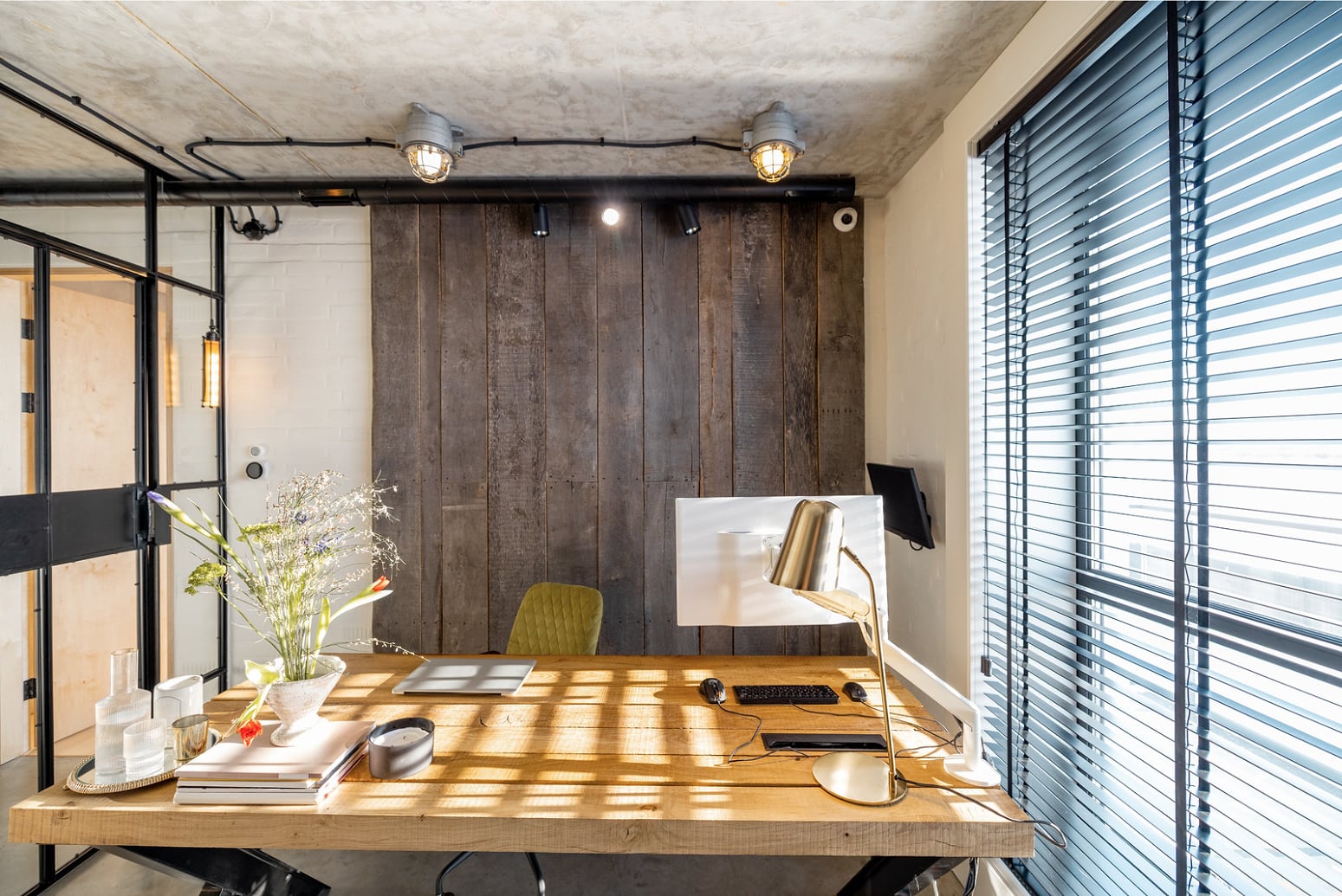 A calm, ordered living space.